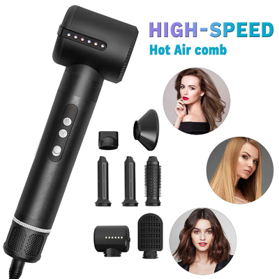 7 in 1 ไดร์เป่าผม Volumizer Brushless ความเร็วสูง Fast Wind Hair Quick Dryer ชุด